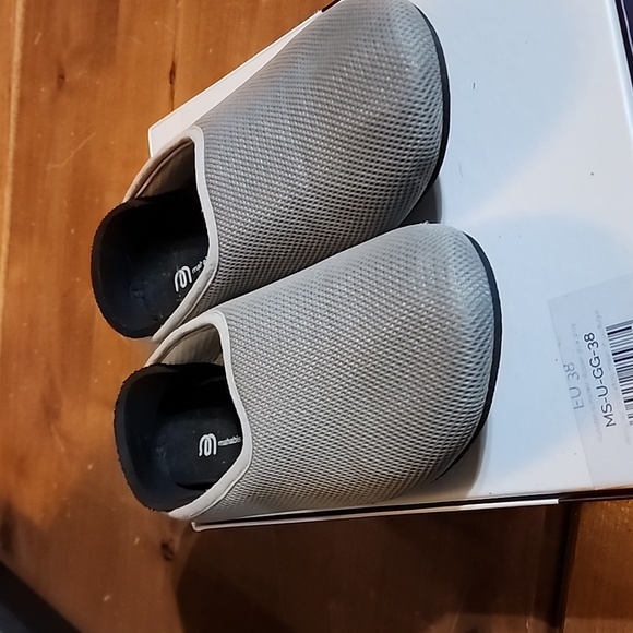 Mahabis summer slippers gray with yellow sz EU 38 us 8 - Picture 9 of 11